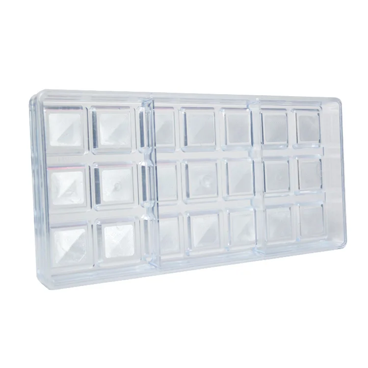 High Quality Sustainable Rectangle Shape Handmade PS Chocolate Mold Making