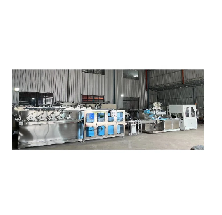 Small Investment Tissue Converting Machine Disposable Wet Wipes Manufacturing Machine