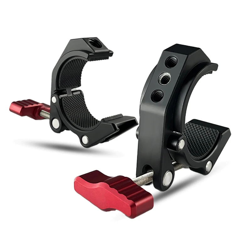Multi-Function Super Clamp Crab DSLR Camera Fixing Mount Aluminum Clip for Canon Nikon Flash Photo Studio Tripod Holder Bracket