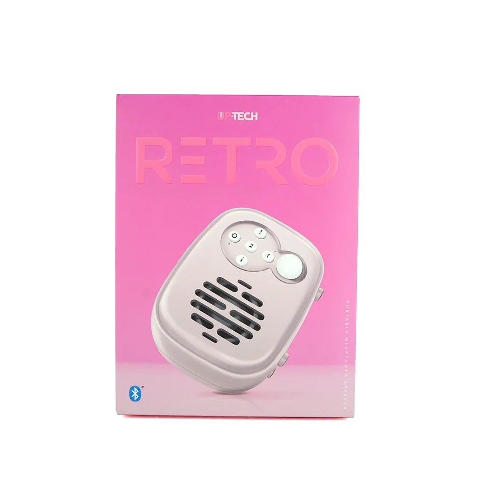 Customized color box wireless speaker electronic product packaging box two tuck end folding paper box