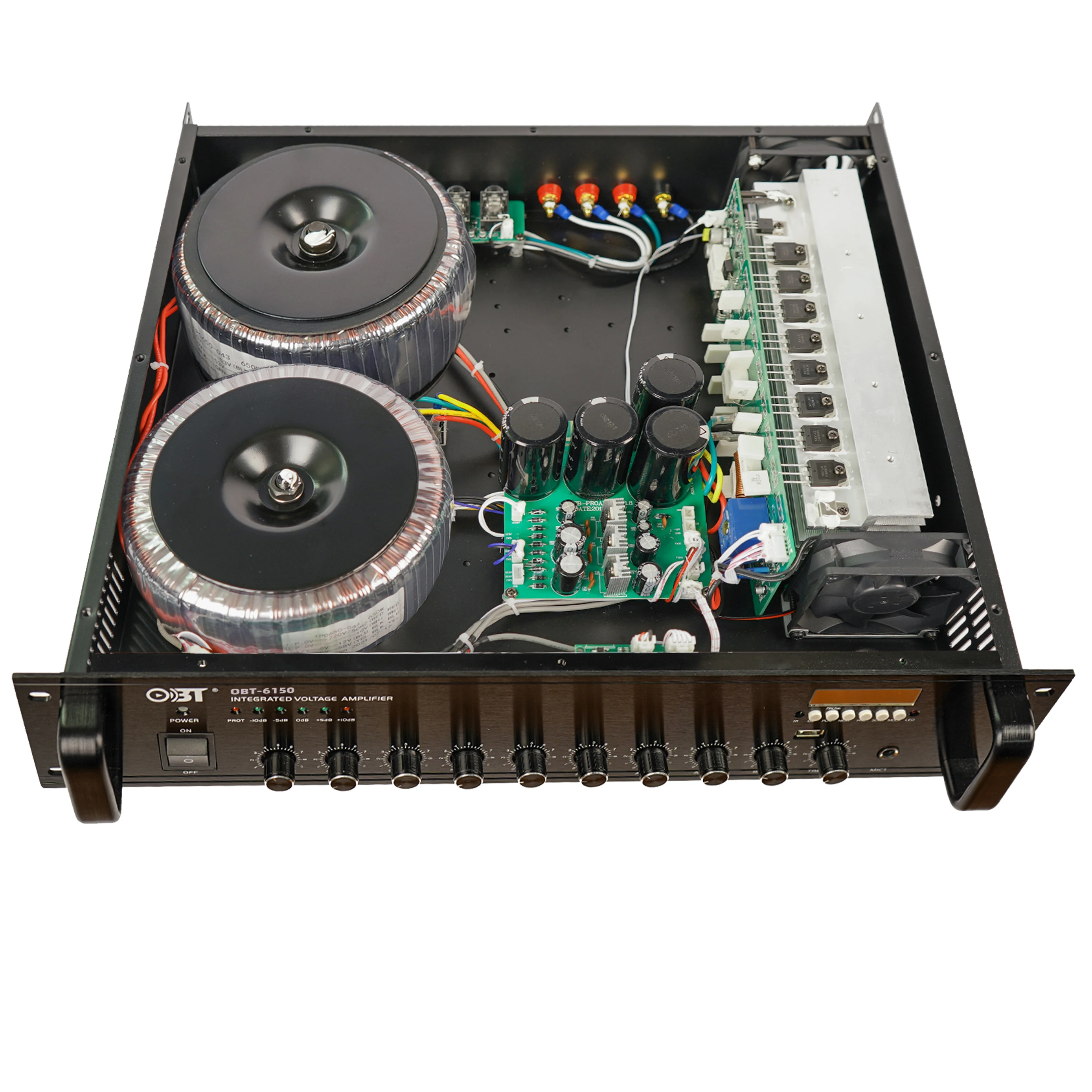 High Quality Power Amplifier Sound System Amplifier Stereo Sound Power Amplifier