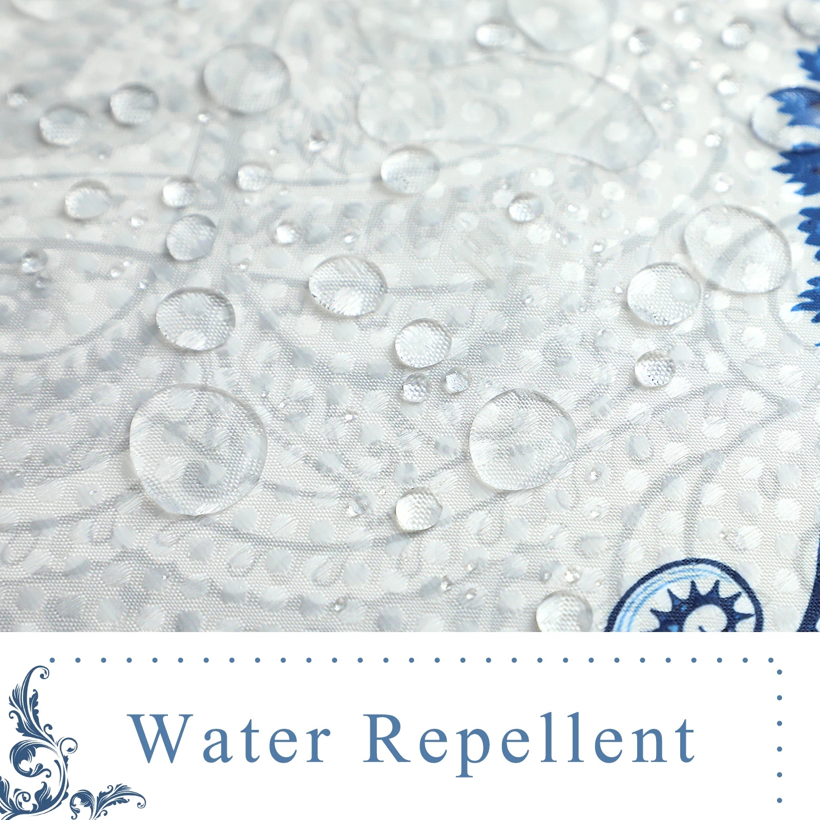 Boho Shower Curtain Modern Fabric Shower Curtain Heavy Weighted Waterproof Shower Curtain boyu