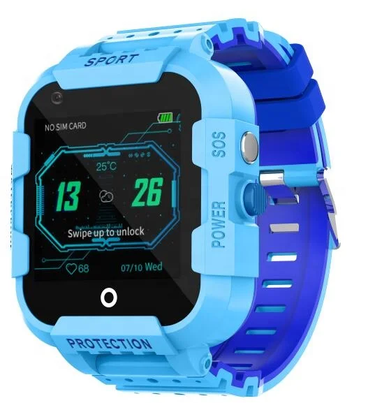 KT12 Private Mode 4G Waterproof Video Call for Children GPS Watch Children GPS Smart Watch