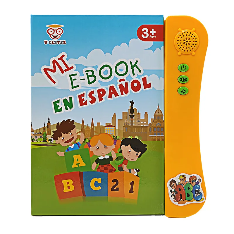 Infantiles Electronic Educativo DidaTemprano Libros En Espanol Para Ninos Children Learning Electronic Sound Book