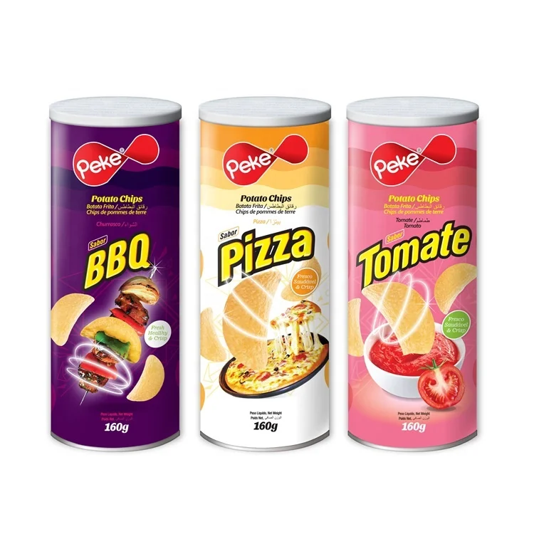 Pringles style  healthy food snacks food potato chips