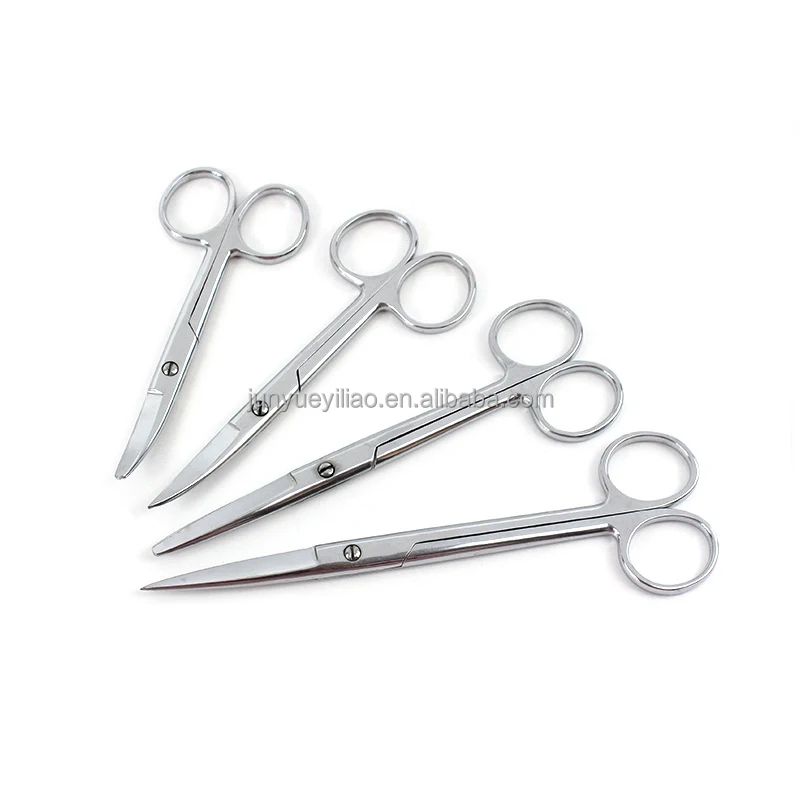Medical Surgical Instruments German Stainless Steel Operating Mayo Straight Curved Metzembaum Scissor Mayo Dissecting Scissors