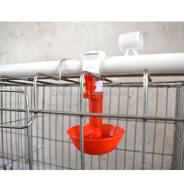 Factory Supplier Animal Drinking System Automatic Quail Cage Bowl Water Drinker