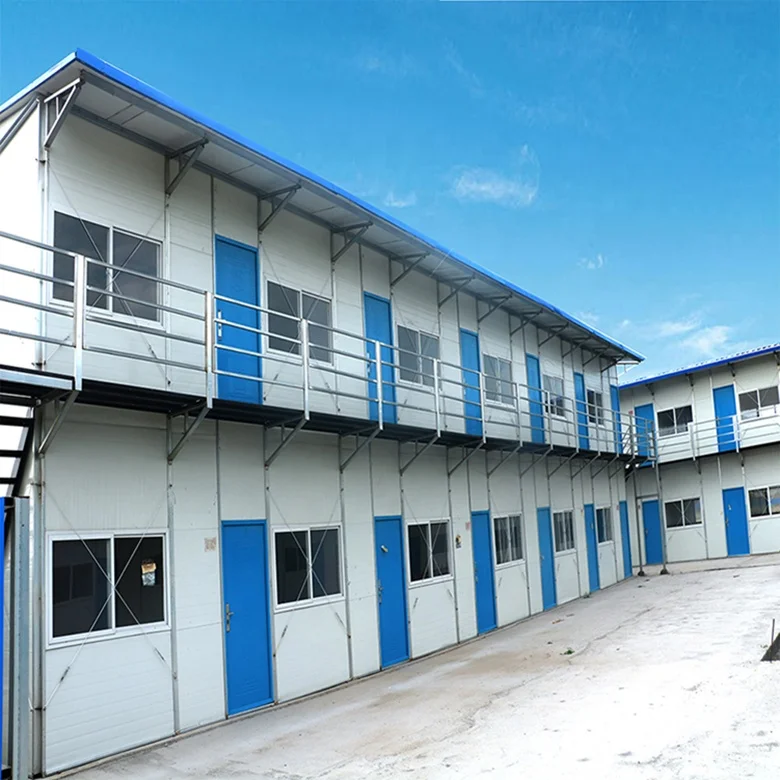 Fast construction two storey cheap prefabricated house for portacabin/labor camp/site office/ living home