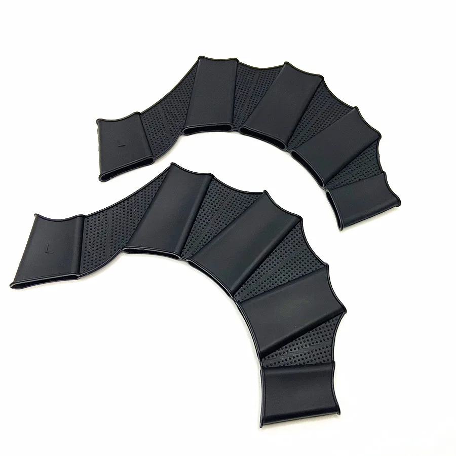 Finger Fin Swimming Training Hand Paddles Silicone Swimming Hand Webbed Hand Fins Swim Training Gloves For Kids