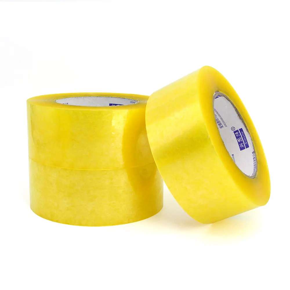 52mic Strong Acrylic Adhesive Bopp Tape Clear Bopp Carton Packing Sealing Tape For Warehouse Office Use