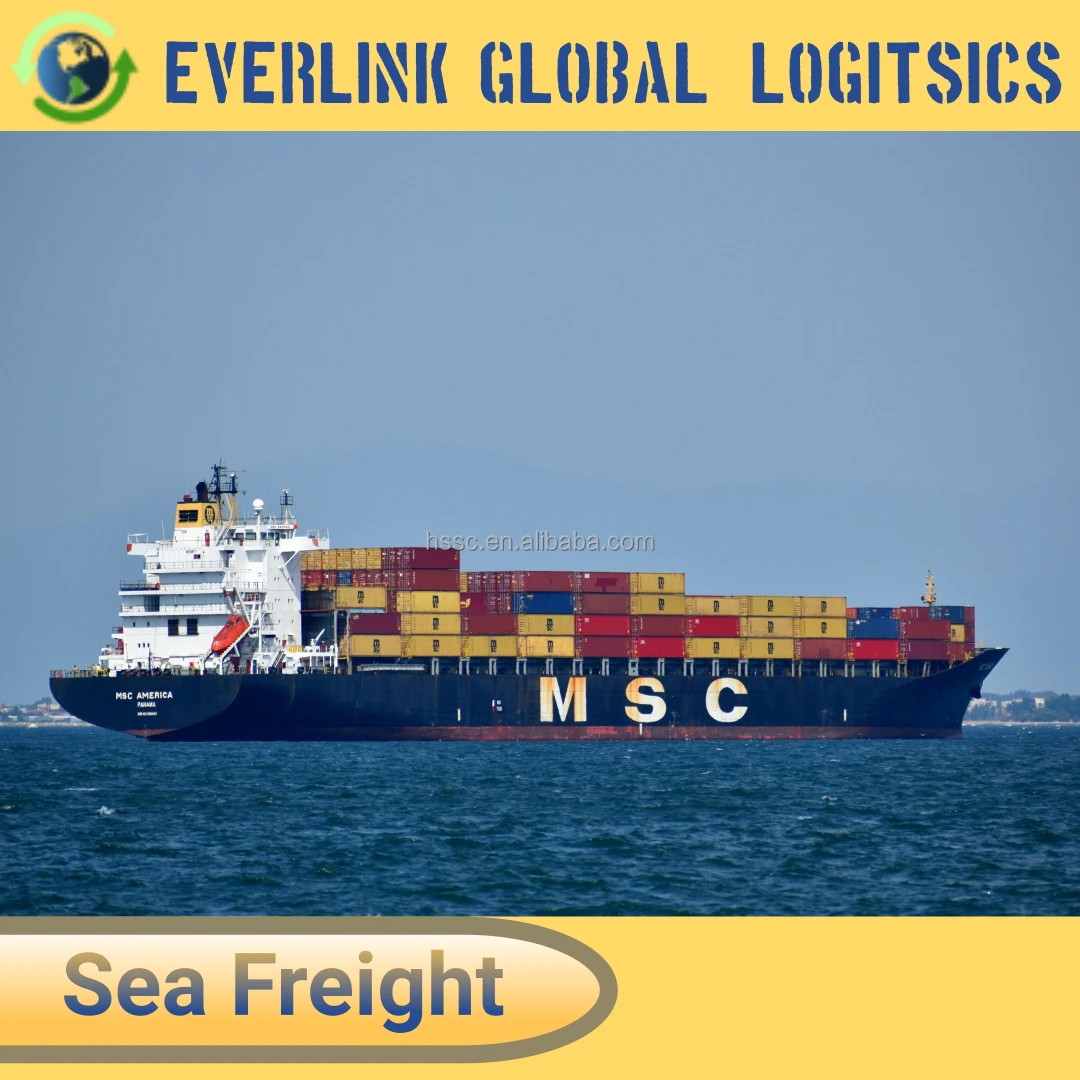 ocean sea freight forwarder shipping containers companies logistics cost rate from china door to door service to europe france