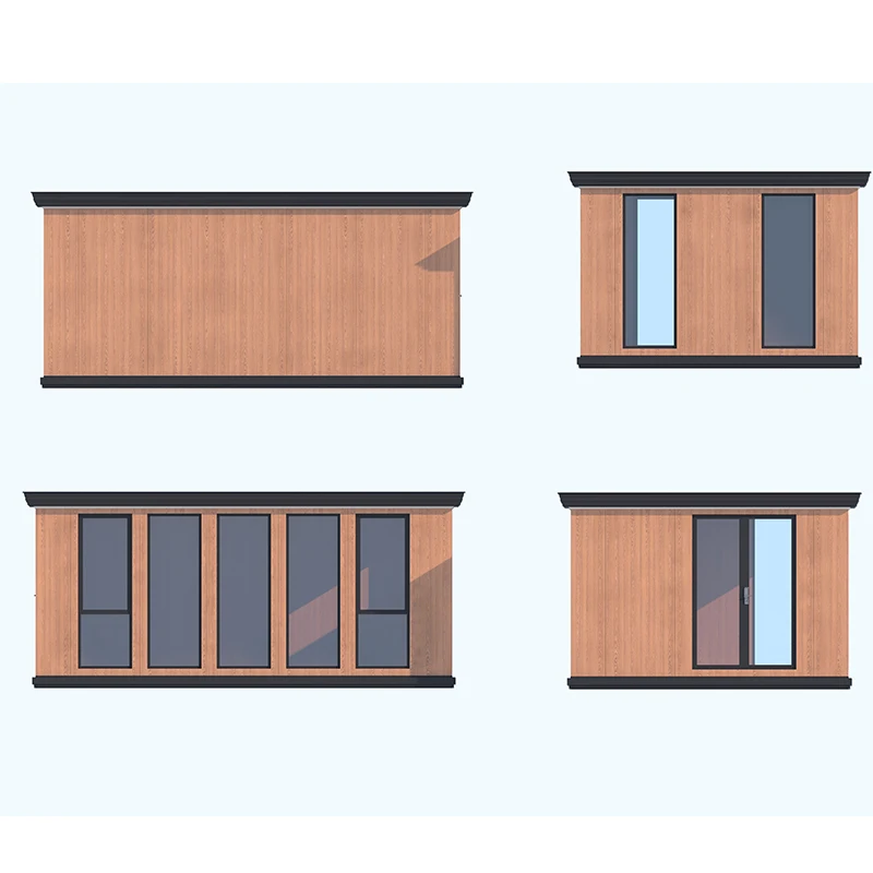 New Design Competitive Price Luxury Container House 40 ft  Detachable   China Modern Prefab Tiny Houses