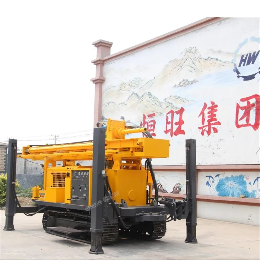 
200m 300m 400m 500m 600m depth Truck crawler portable compressor DTH water well drilling rig 