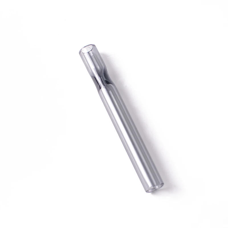 Glass Smoke Pipe Hitter Glass Dugout Bat Smoking Pipe Tube Accept Customized Service T-0270