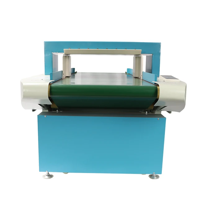 Food Processing Metal Needle Detectors Conveyor Belt Food Industry Cake Biscuits Rice Double Heads Metal Needle Detector
