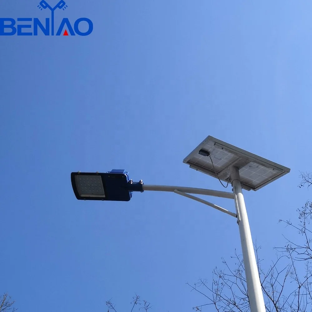 Customized design road lamp integrated solar street lamp with outdoor lamp posts