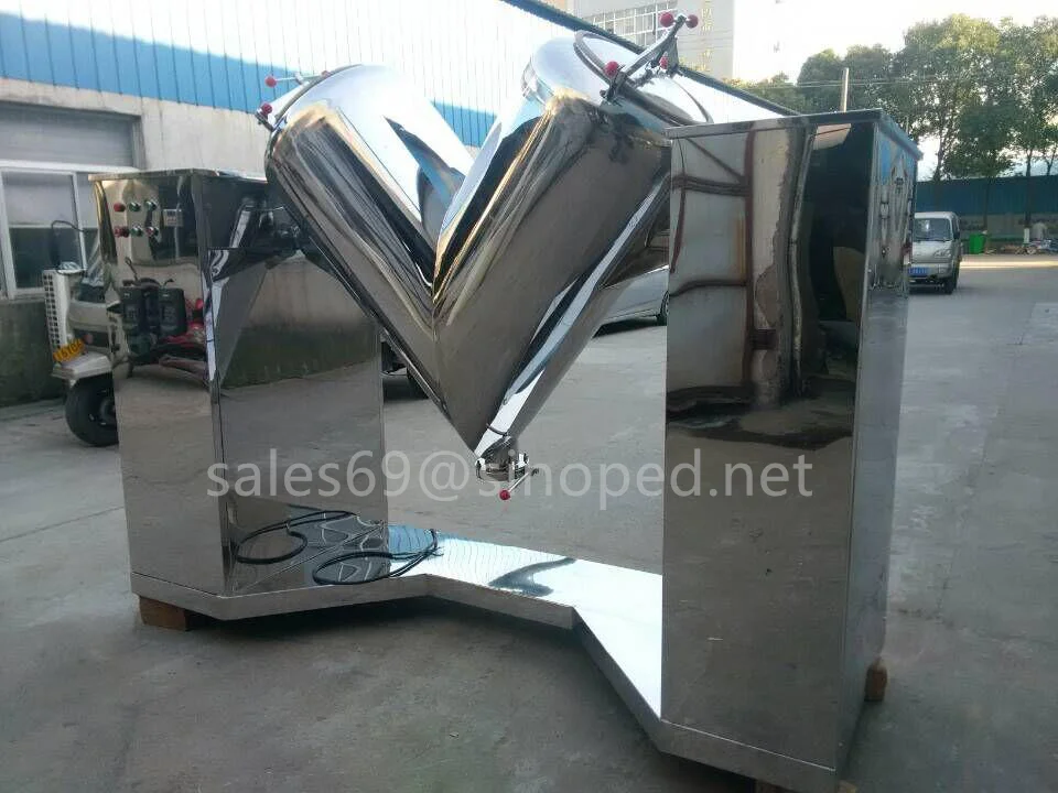 VH 300 L stainless steel charcoal powder animal feed protein mixer baby milk powder mixer mixing tanks