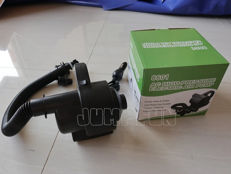 HOT New 12V air pump for all inflate games portable air blower