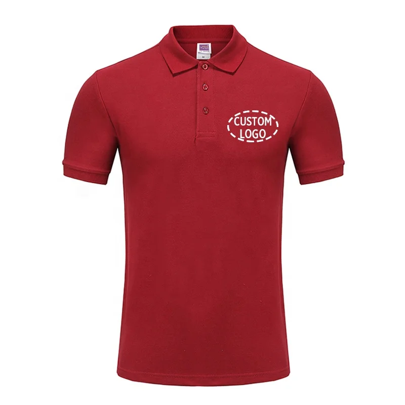 2024 Wholesale Custom Design Polo  High Quality Plain Men Polo Golf Lapel Polo Shirt for Sports Men Casual Smart Embroidered