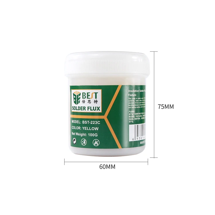 BST 223C100g OEM ODM lead free constant temperature solder paste cleaning for phone bga repair