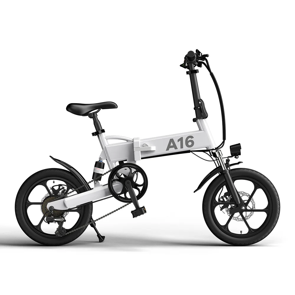New brand Portable Adult 350W 36V 7.8AH 16Inch ADO A16 bikes folding electric road electronic cycle