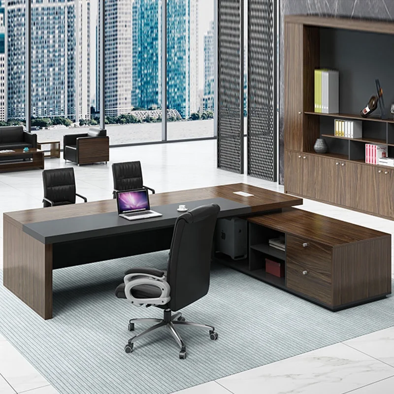 General Office Computer Desk mobilier de bureau Modern Wooden ceo Office Furniture Executive Desk