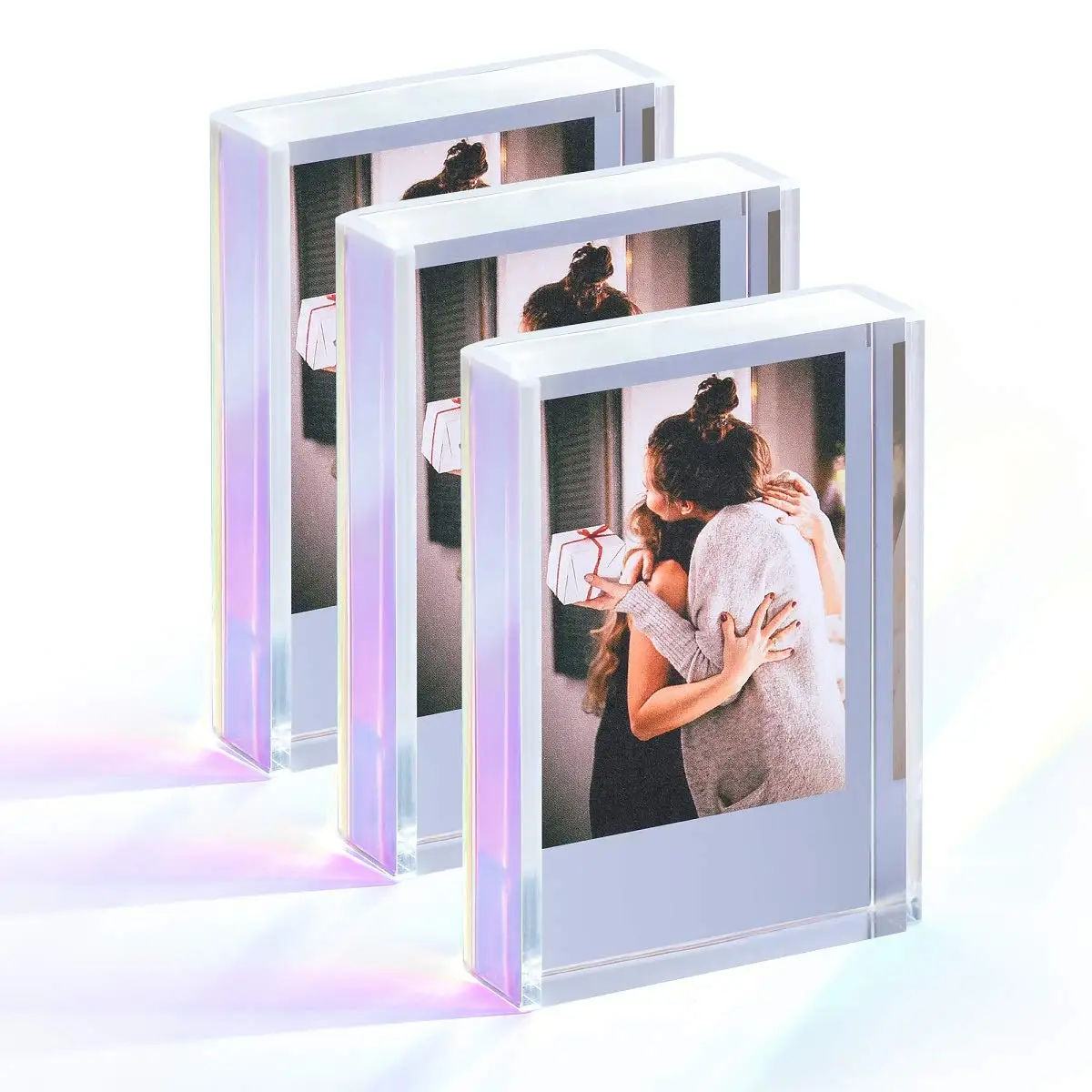 Phattopa Instax mini frame, suitable for desktop and desktop, mini instant suitable for Fuji and Polaroid film