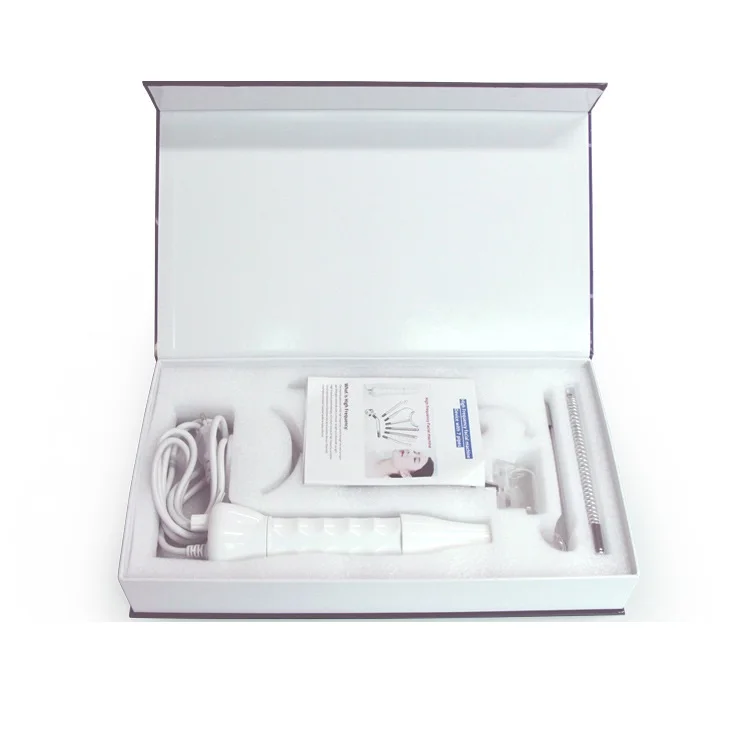 High Frequency 7 in 1 Electrotherapy Ozone Comb Handheld Purple Light Beauty Instrument