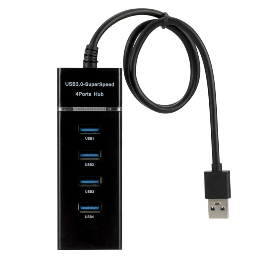 High Speed USB 3.0 HUB Super Fast 4 Ports USB 3.0 HUB Splitter for PS4 Slim/Pro Computer Laptop PC High Quality USB HUB