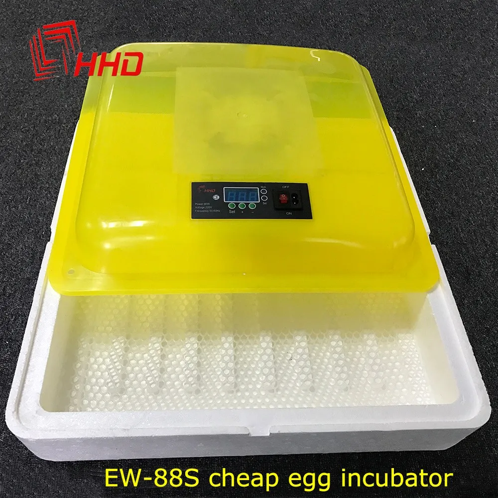 HHD Form and PP Material Full Automatic 88 Mini Incubators For Hatching Eggs