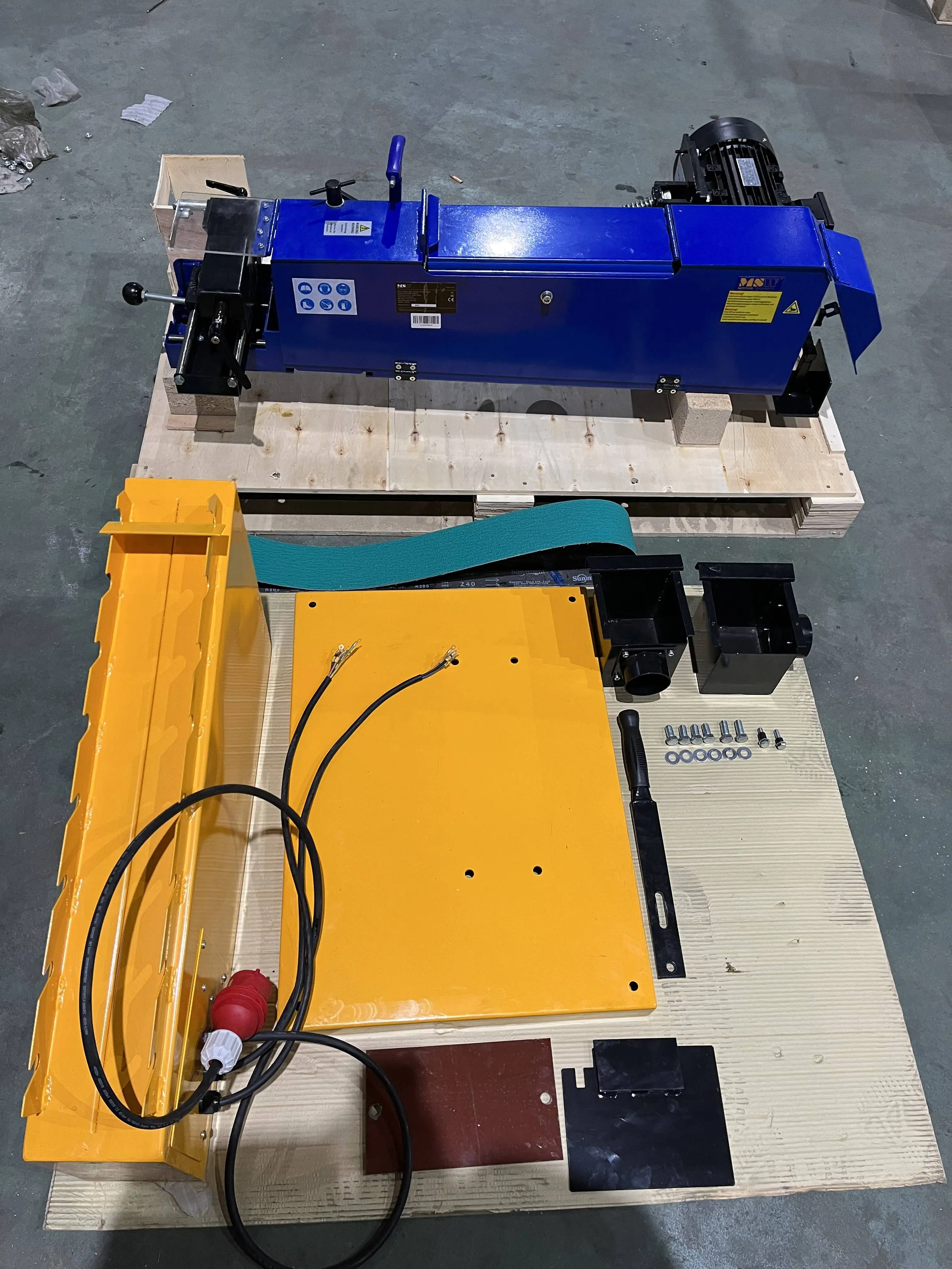 MH100 multifunction wooden and stainless steel sheet metal roll pipe grooving machine