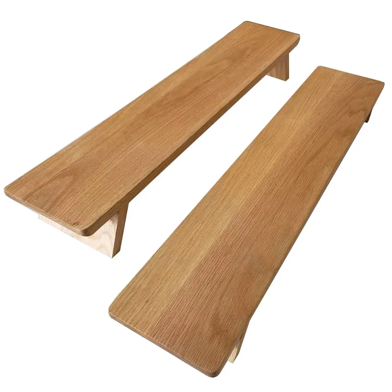 Custom Oak Wood Pedestal Stand Display Riser Cupcake Dessert Holder Countertop Dessert Serving Stand Tray