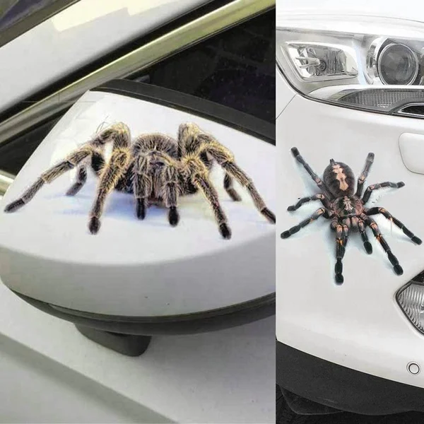 Waterproof 3D Animal Car Sticker Print Lizard Spider Scorpion Car Window Bumper Body Decal Sticker
