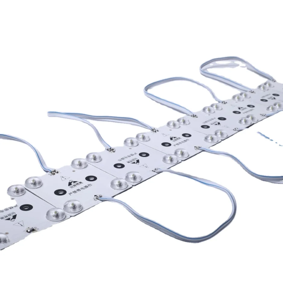 DC24V 220V  8 Block chain diffuse reflection led module for stretch ceiling film light box