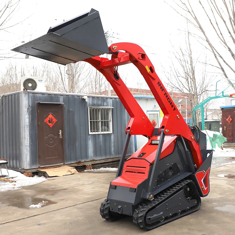 CE EPA China Diesel Mini Skid Steer Loader Mini Skid Steer Loader 380 Skid Steer for Sale