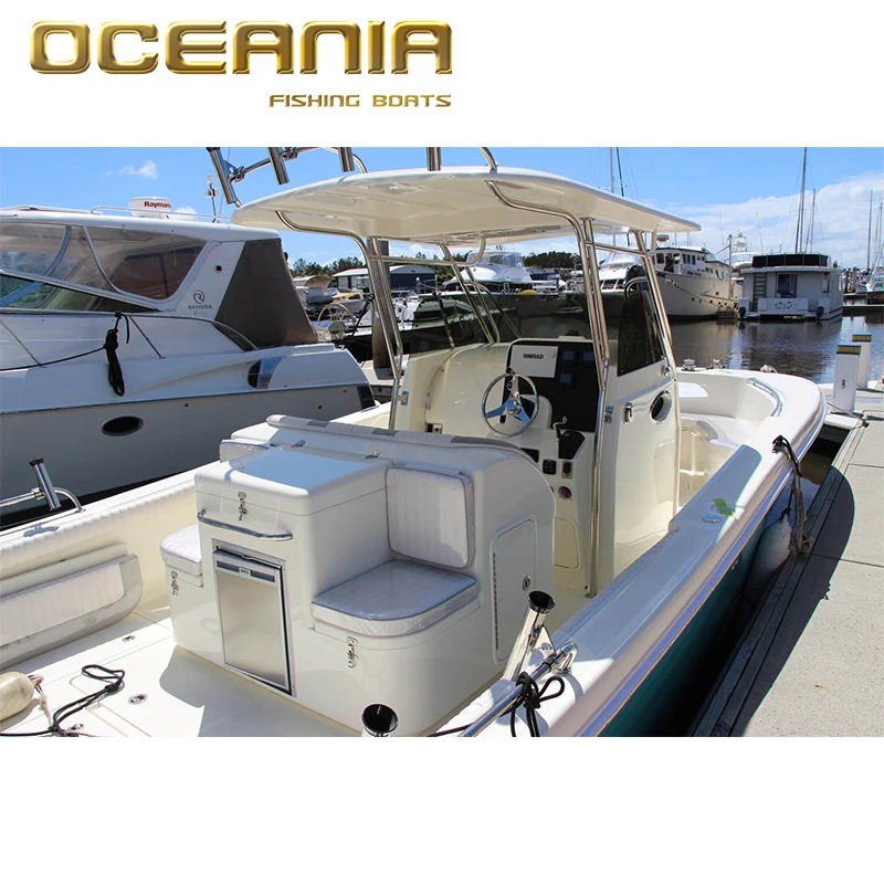 High quality 32ft fiberglass luxury yacht can be outboard version or diesel inboard version1