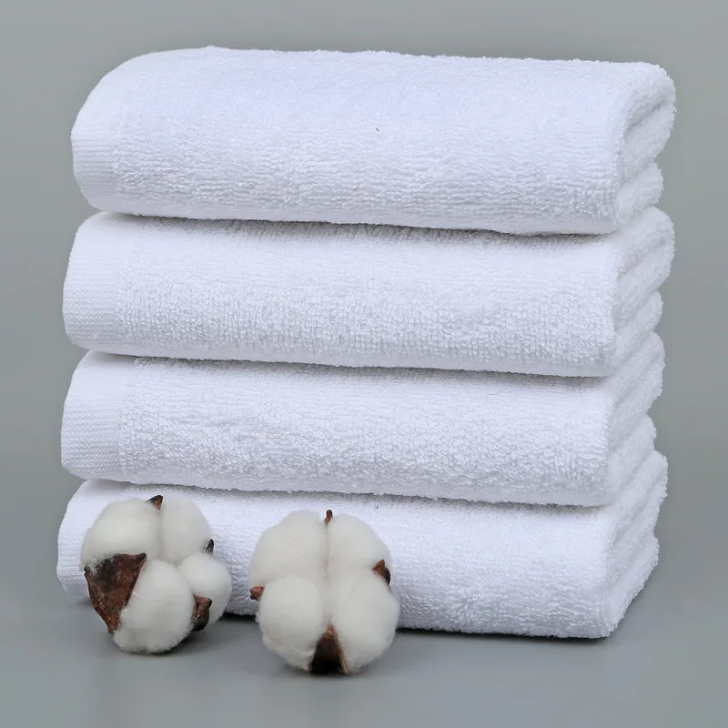 Hot Sale Cheap Price Cotton White Spa Small Face Towels Guest Cheap Hand Towel For Hotels