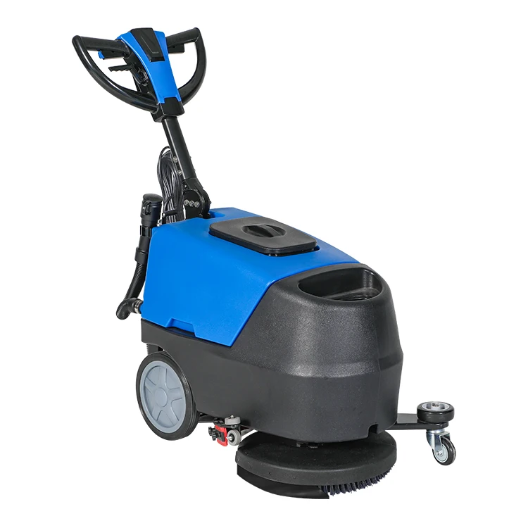 Promotional Auto Scrubber With Battery Auto Tile Cleaning Floor Scrubber Cleaning Machine Electric Washing Equipment