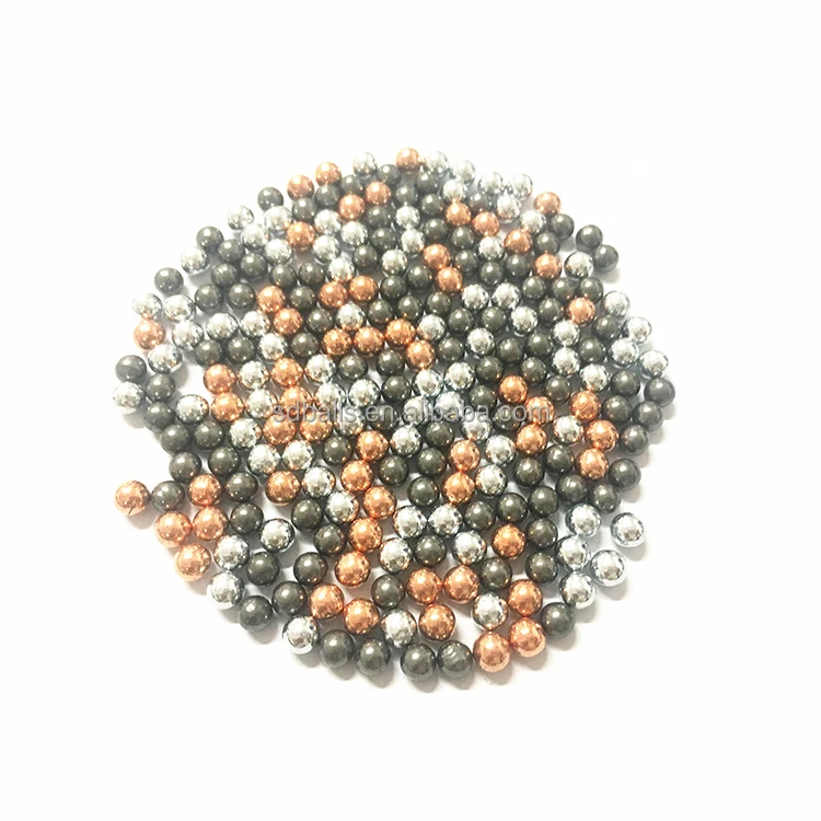 low carbon steel ball 3.56mm zinc plated steel shot metal slingshot ball
