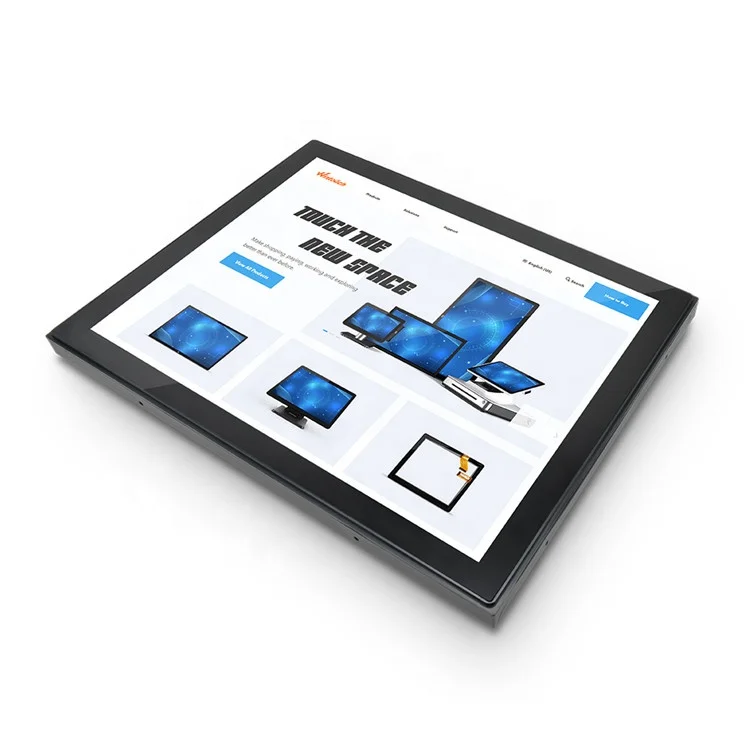 17 дюймов, 19 дюймов 22 дюймов промышленный сенсорный экран все в одном ПК с сенсорным экраном Digitizer
