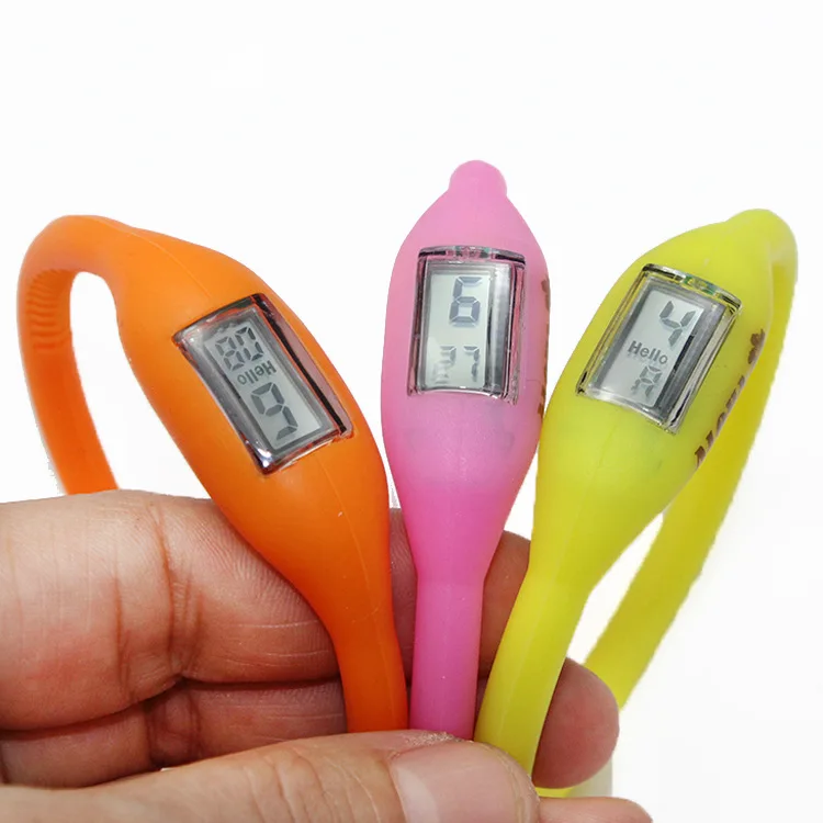 Wholesale Fashion Candy Waterproof Silicone Bracelet ion sport Wrist watch