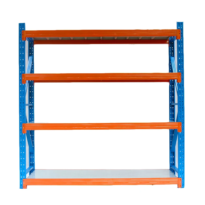 Factory Price slotted angle rack steel Storage angle shelving metal steel racks for warehouse