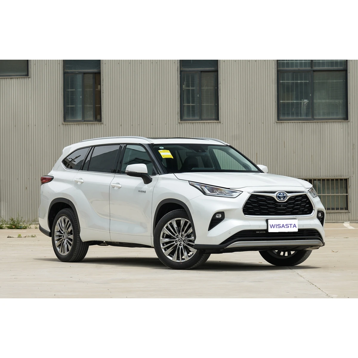Wholesale 0KM used car Toyot Highlander 7 Seats 4WD 2.5L Hybrid vehicle brand new Highlander Luxury Automatic Car