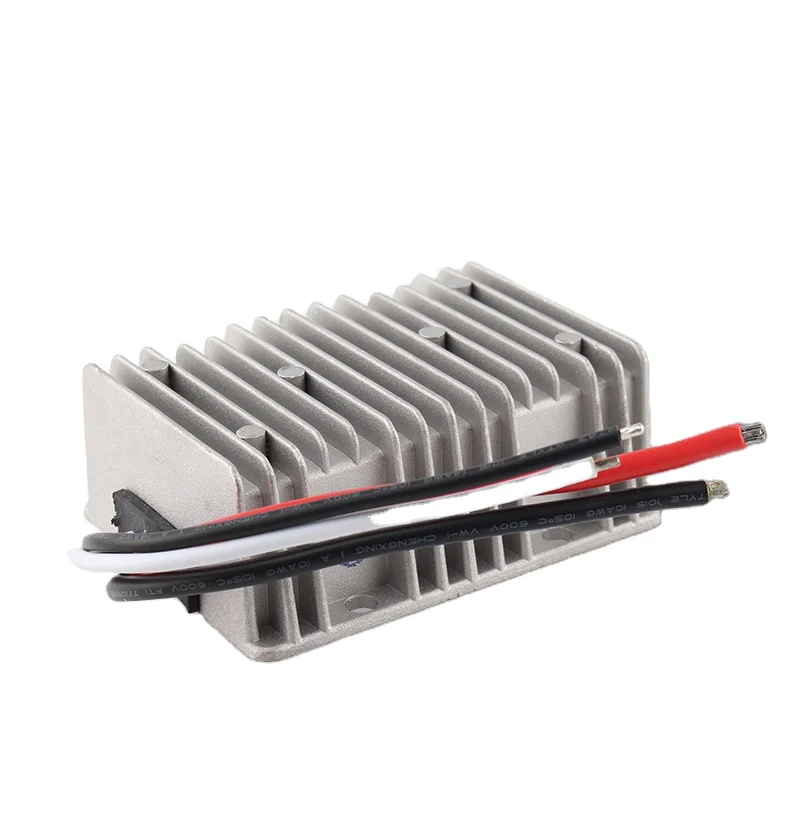 SMUN Waterproof Non-isolated SDS-12S2815 12VDC to 28VDC 15Amp DC to DC Voltage Converter