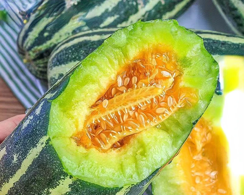 Melon fruit now picked melon fresh season croissant crispy melon