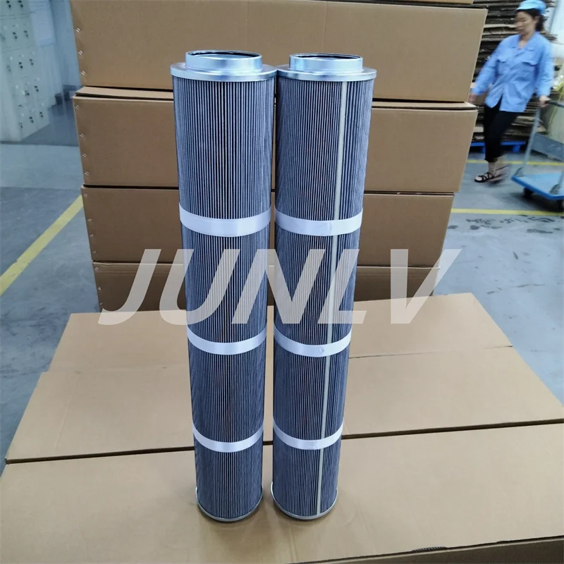 JUNLV High Quality Filter element Made of Stainless Steel Woven Mesh OEM 40 Micron Hydraulic Oil Filter Element