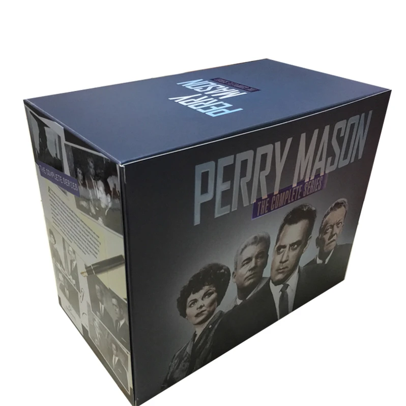 Perry Mason The Complete Series  Boxset 72 Discs Factory Wholesale DVD Movies TV Series Cartoon Region 1 DVD Free Shipping
