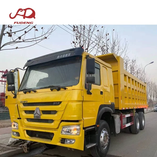 Sinotruk howo used tipper trucks for Sale Price second Hand  371 375 420hp howo truck 6x4 18 19 20cubic