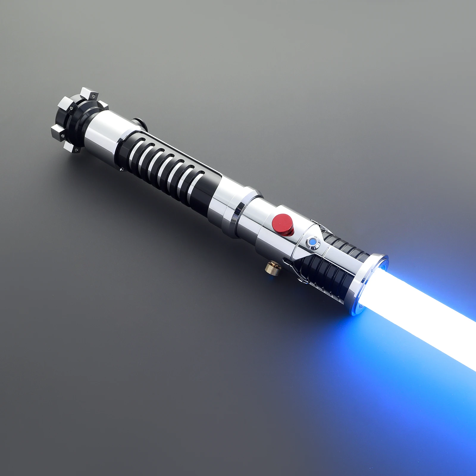 Wholesale Smooth Swing Pixel Lightsaber Glowing Toys Metal Hilt Combat Durable soundboard Light Saber for Obi-Wan Kenobi cosplay