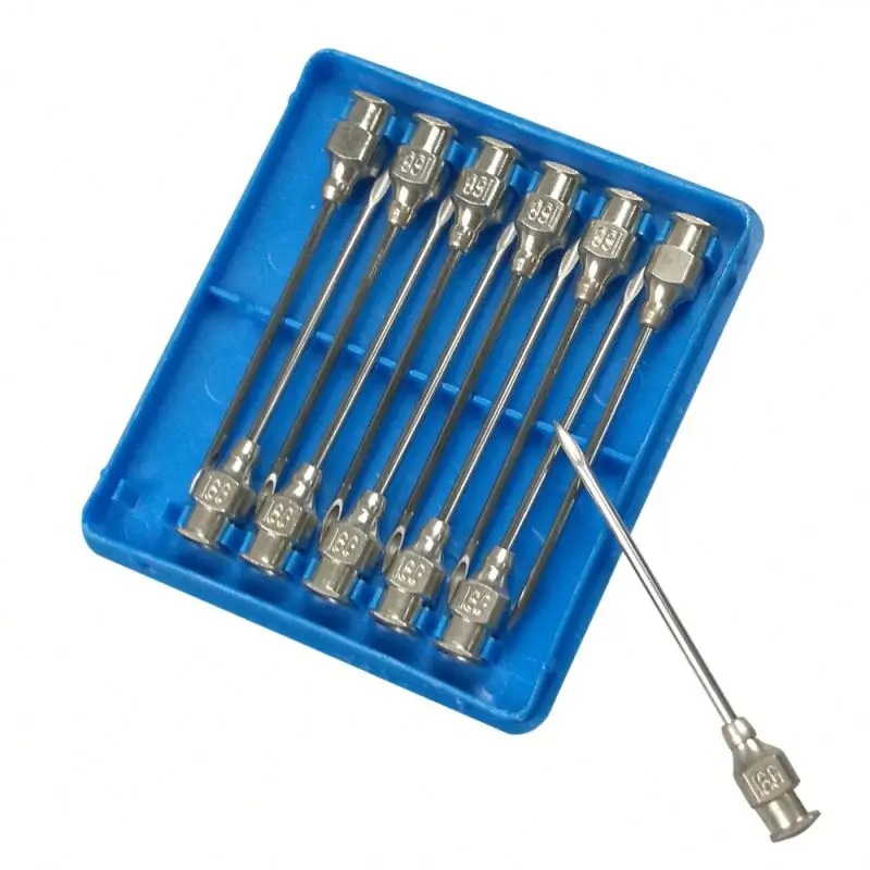 
Veterinary Stainless Steel Needle Metal Needles for Animal Syringes 